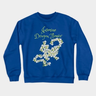 Jasmine Dragon Flower Crewneck Sweatshirt